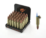 Clickit Single Bullet Slide Torch - Display of 30 (MSRP $14.99 Each)