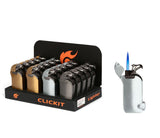 Clickit Single Torch Eagle Lid & Side w/ Light - Display of 20 (MSRP $14.99 Each)