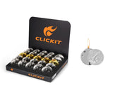 Clickit Dollar Coin Flame Lighter - Display of 25 (MSRP $14.99 Each)