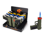 Clickit Large Pistol Gun Torch  - Display of 10 (MSRP $19.99 Each)
