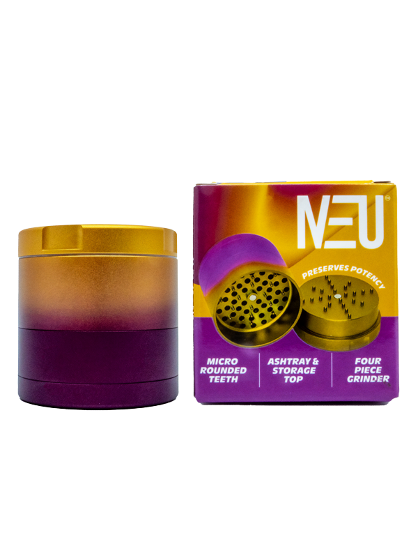 NEU Dry Herb 4-Part Grinder - 63mm (MSRP $29.99)