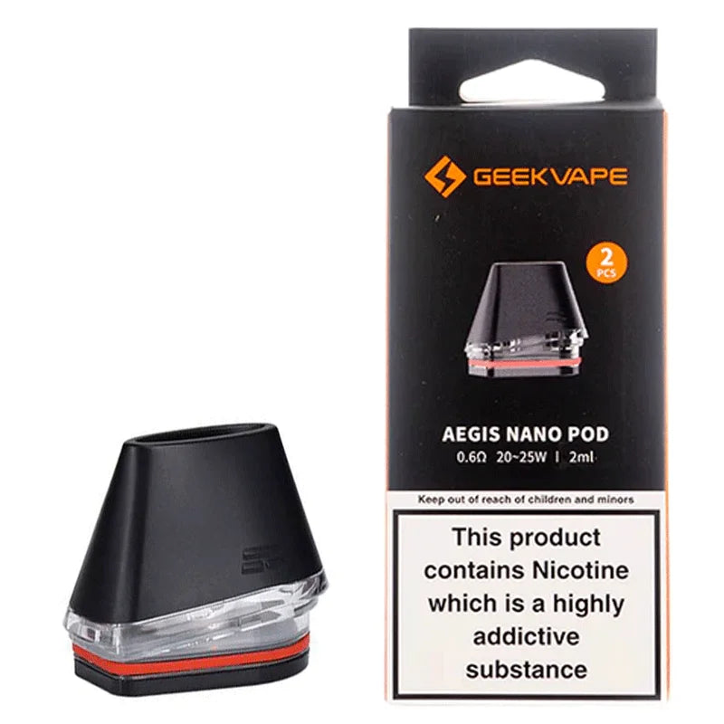 GeekVape Aegis Nano 2mL Replacement Pod - Pack of 2