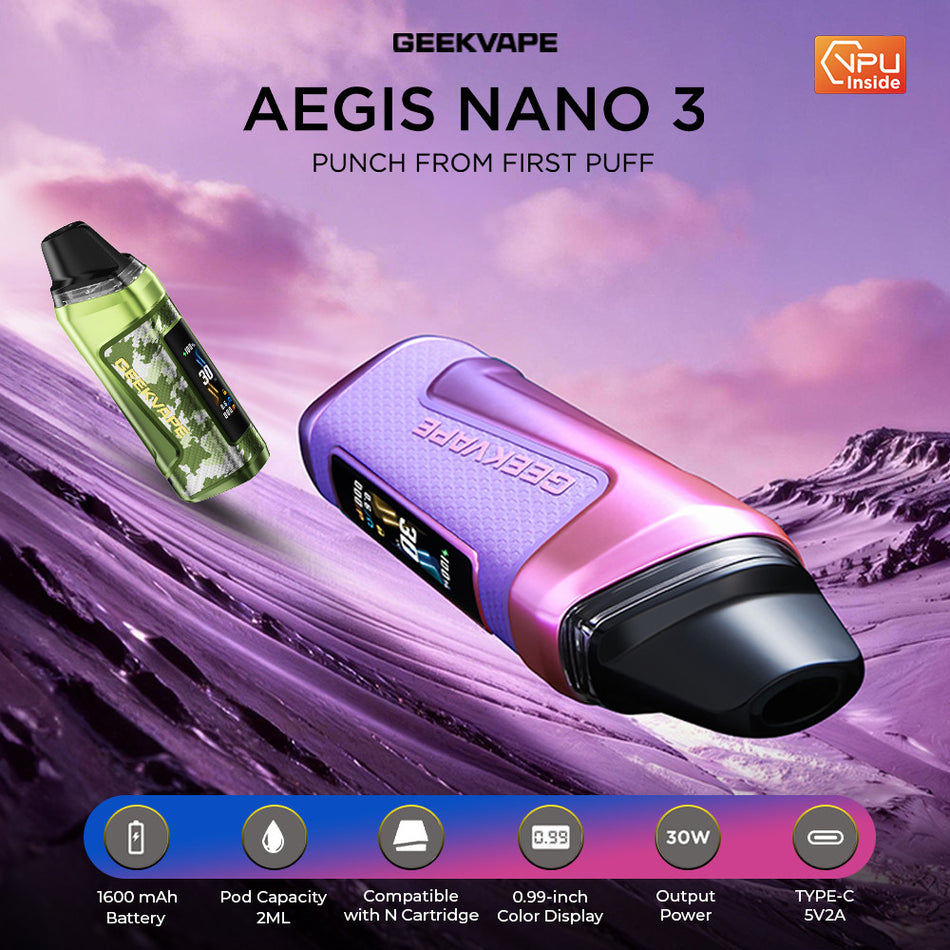 GeekVape Aegis Nano 3 1600mAh Pod System