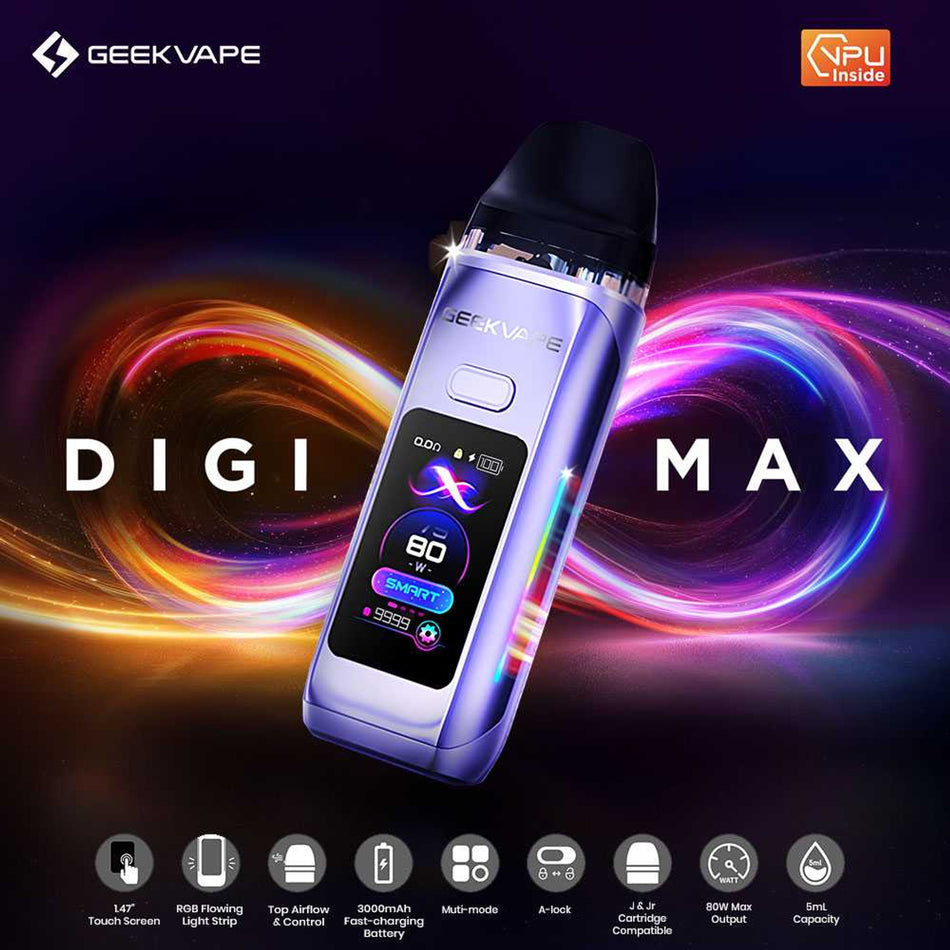 GeekVape Digi Max 3000mAh Pod System Kit (MSRP $54.99)