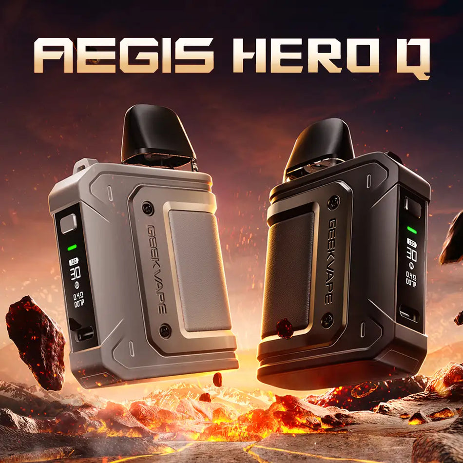 GeekVape Aegis Hero Q 30W Pod System Kit (MSRP $29.99)