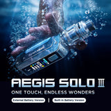 GeekVape Aegis Solo III 100W Built-in Battery Starter Kit With 5.5mL Z Sub-Ohm Tank (MSRP $89.99)
