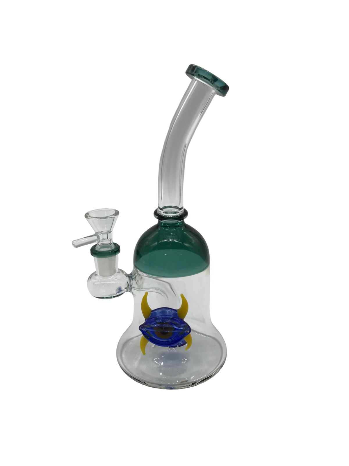 Glass Bong 10in Blue Eye Design (MSRP $69.99)