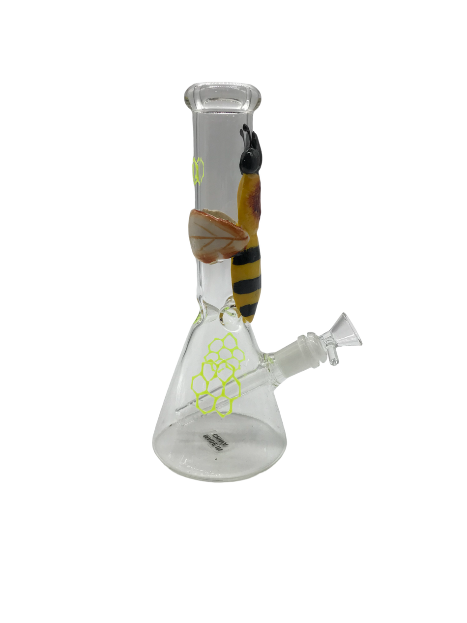 Glass Bong 10in Bee Design (MSRP $29.99)