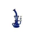 Glass Bong 9in Blue Twist Design (MSRP $59.99)