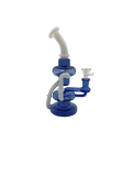 Glass Bong Blue and White Tubes Design (MSRP $99.99)