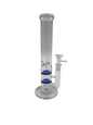 Glass Bong (MSRP $29.99) XY-102 Clear/Blue