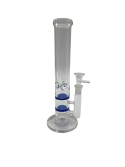 Glass Bong (MSRP $29.99) XY-102 Clear/Blue