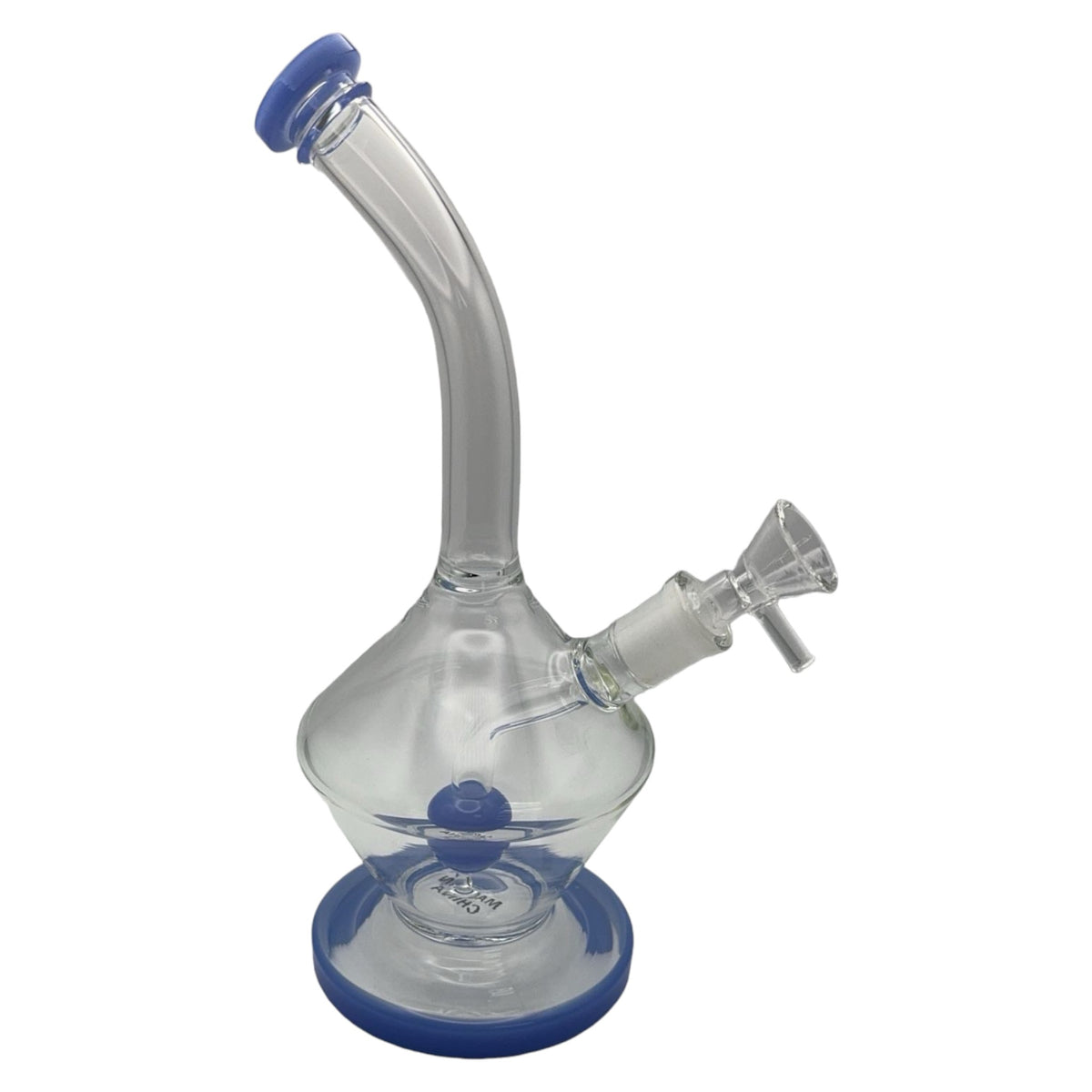 Glass Bong 10in Blue Outline Design (MSRP $29.99)