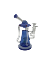Glass Bong 10in Blue UFO Design (MSRP $89.99)