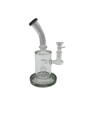 Glass Bong 9in Gray Outline Design (MSRP $29.99)