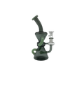 Glass Bong 9in Verdant Swirl Design (MSRP $59.99)
