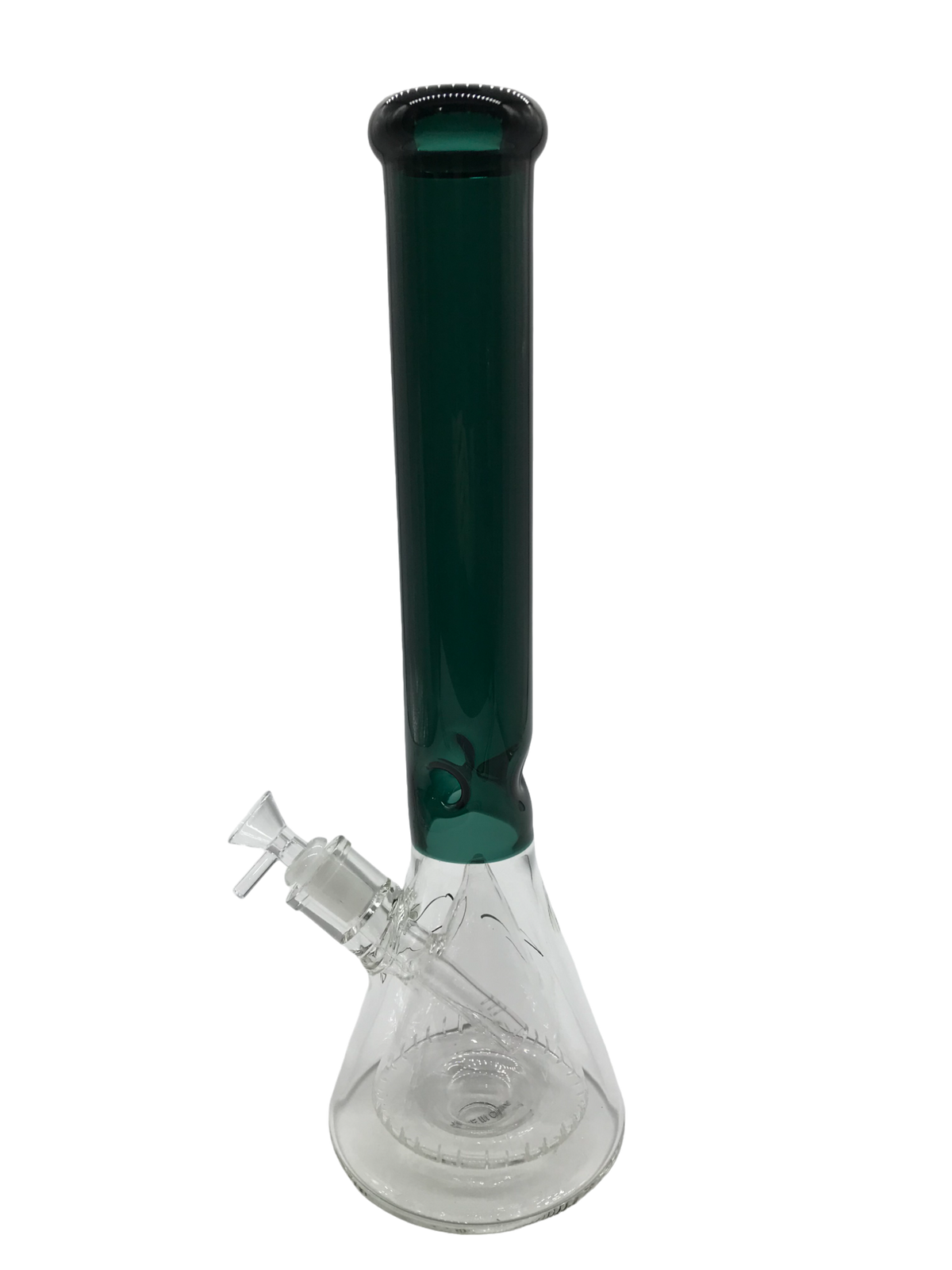 Glass Bong 16in Green Tip Design (MSRP $89.99)