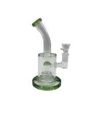 Glass Bong 9in Emerald Glide Design (MSRP $59.99)