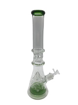 Glass Bong 16in Green Outline Design (MSRP $89.99)