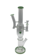 Glass Bong 10in Green Outlines Design (MSRP $79.99)