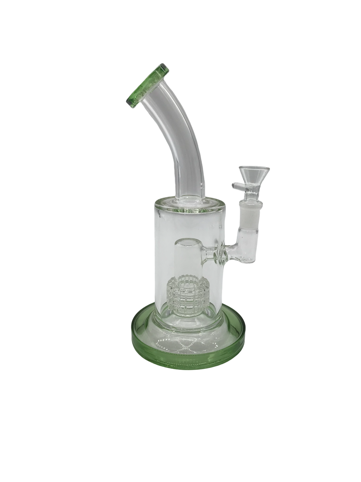 Glass Bong 10in Green Outline Design (MSRP $24.99)