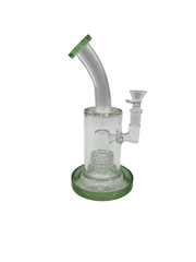 Glass Bong 10in Green Outline Design (MSRP $24.99)