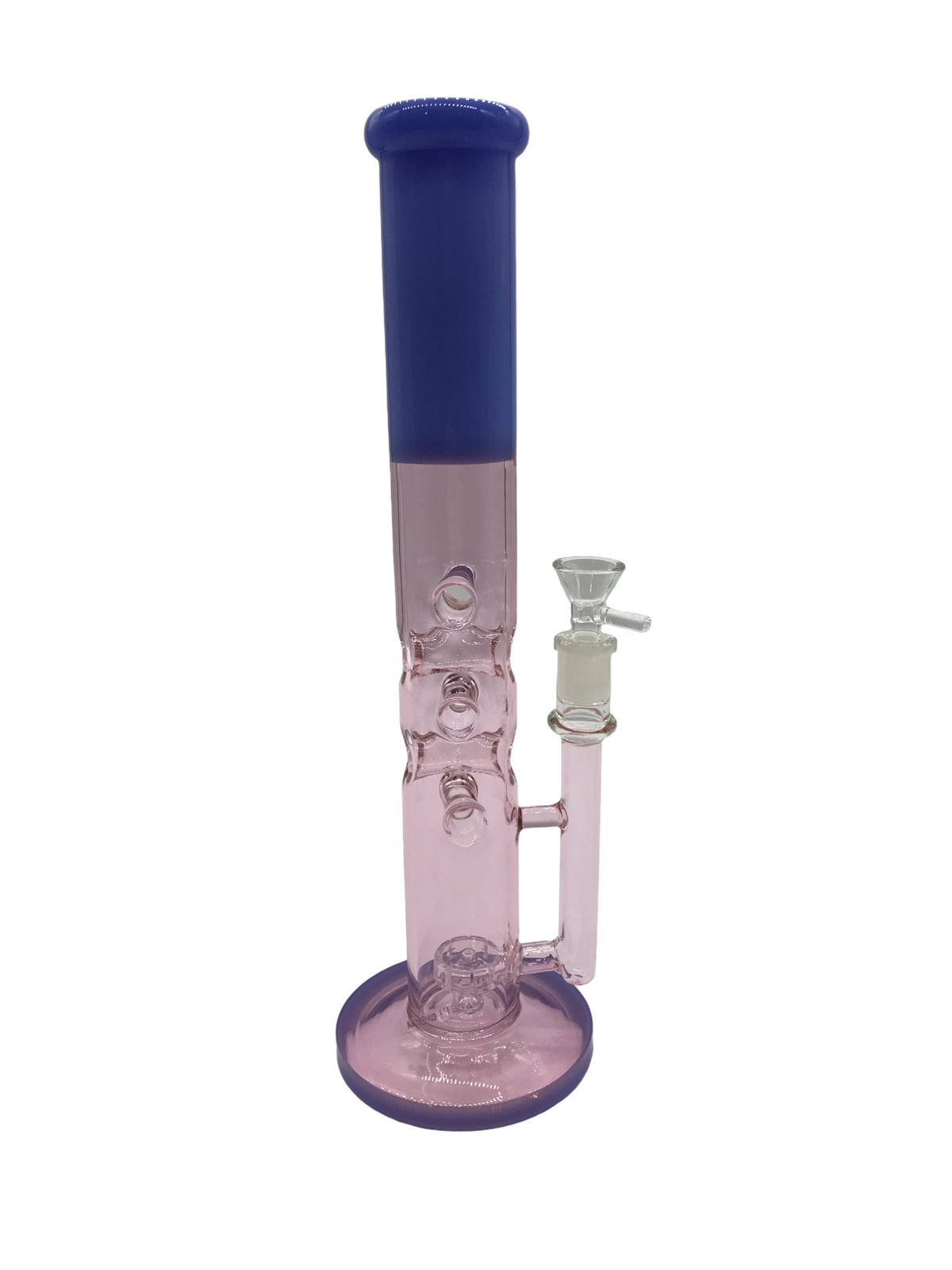 Glass Bong 14in Pink and Blue Tower Design (MSRP $79.99)