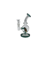 Glass Bong Teal Bee Design (MSRP $39.99) MK-MC55
