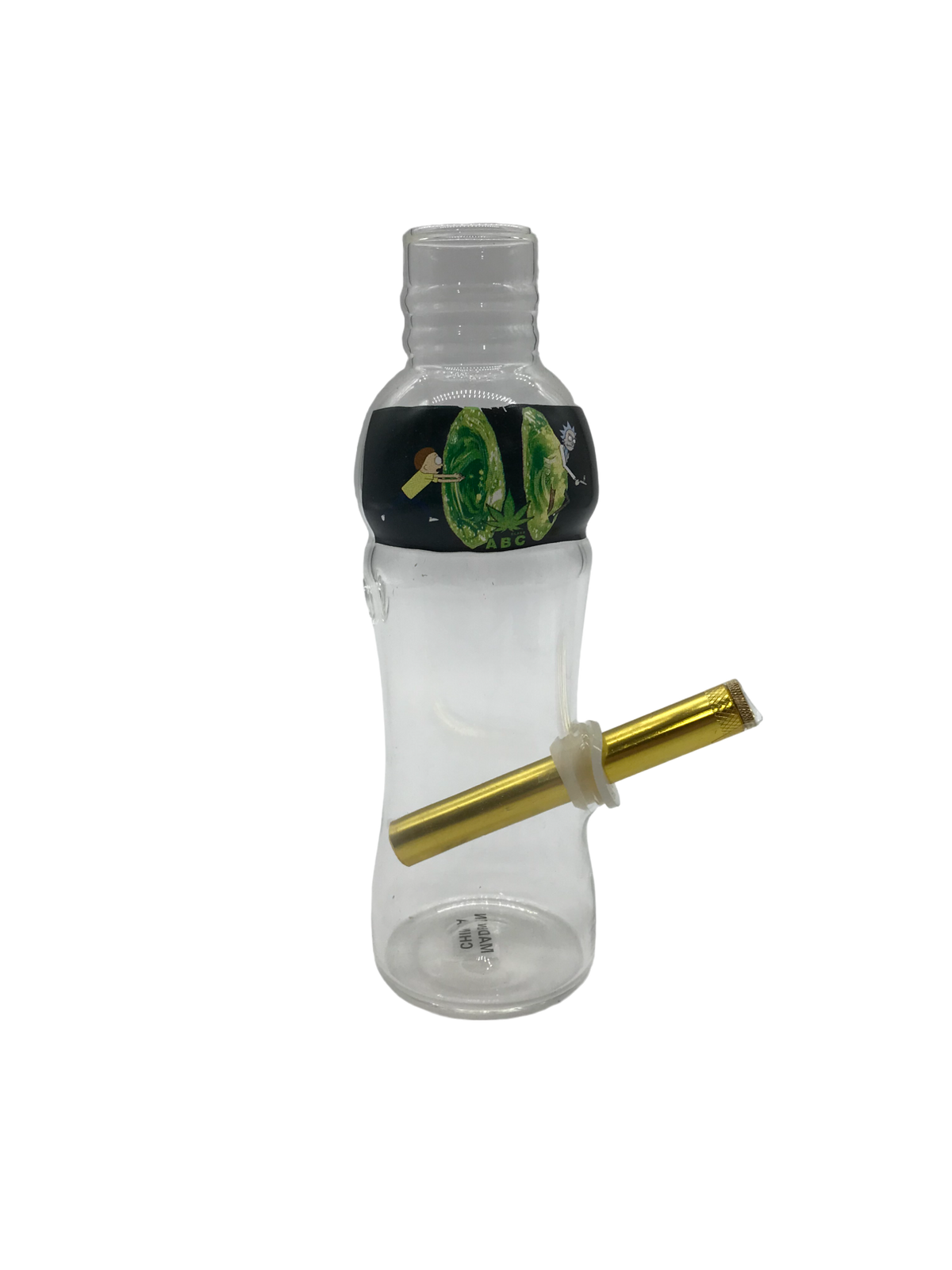 Glass Bong 9in Water Bottle Design (MSRP $24.99)