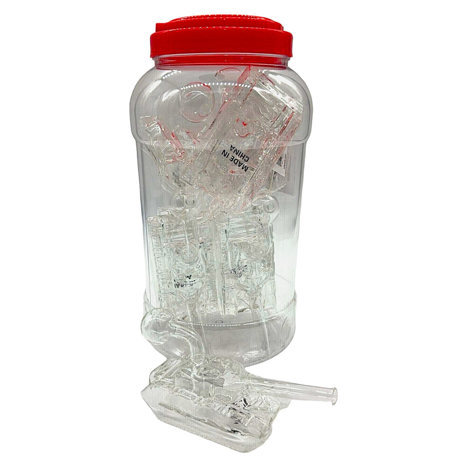 Glass Oil Burner 6in Tank Design 7ct Jar (MSRP $29.99ea)