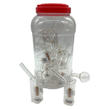 Glass Sniffer 5in Brown Interior Design 12CT Jar (MSRP $10.99ea)