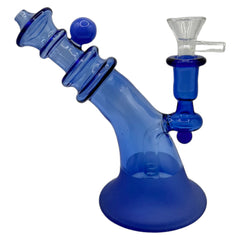 Glass Bong 6in Curved Ring Design (MSRP $44.99)