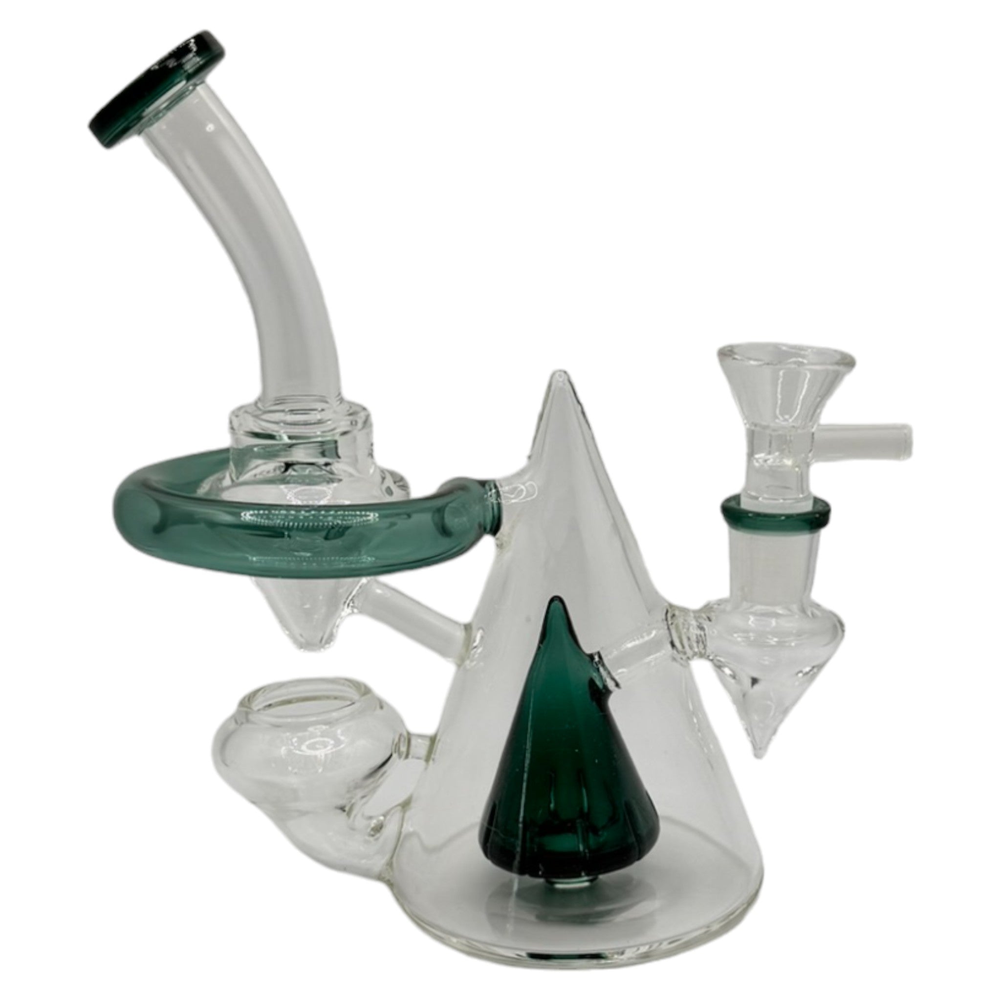 Glass Bong 7in Assorted Colors Peak Design (MSRP $49.99)