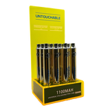 Untouchable 1100mAh 510 Cartridge Battery - Display of 12 (MSRP $19.99 Each)