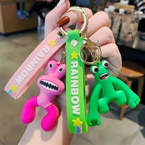 Good Luck Rainbow Characters Key Chains - Bag of 12