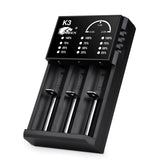 IMREN K3 Li-ion Rechargeable Battery Charger - 3 Slot (MSRP $12.00)