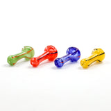 2.5" IDGAF MIX Fancy Hand Pipe Assorted Color - Jar of 75 (HP117)