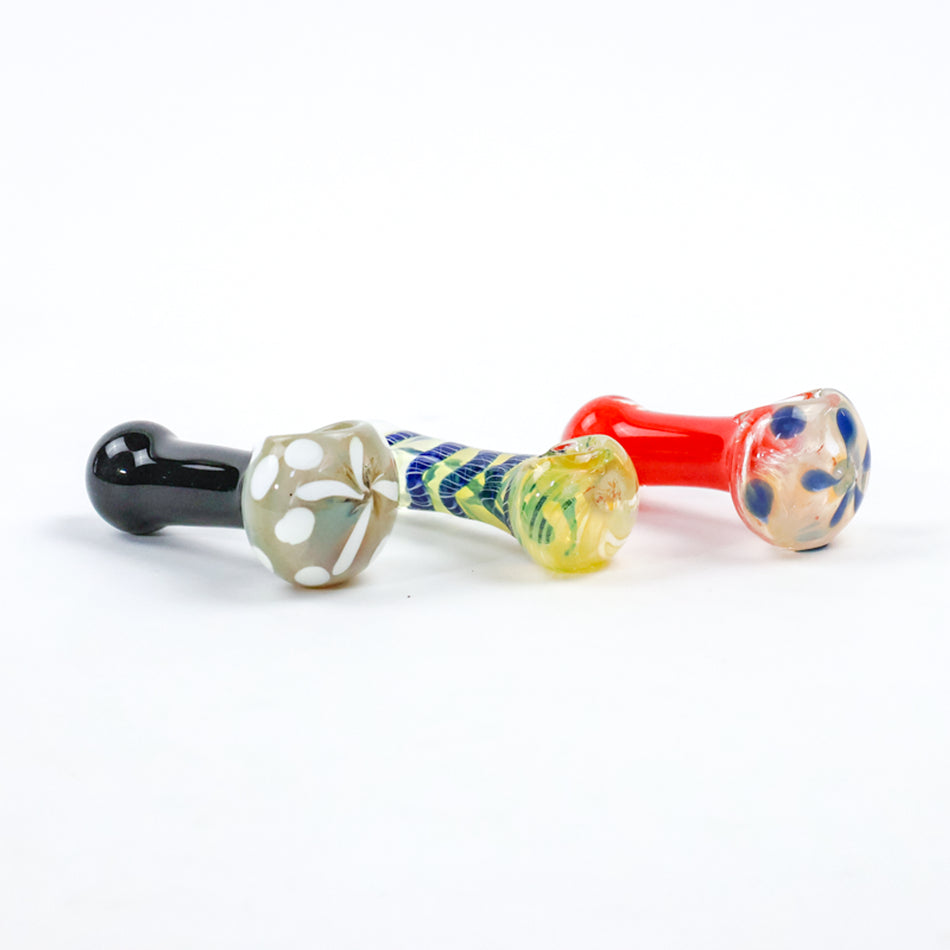 3" Slim Glass Hand Pipes HP-146 - Jar of 50 (MSRP $12.99 Each)