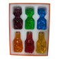 Apex Glass Hand Pipe Oil Filled Freezable Bear Design HPD-1119 - 6 Piece Display (MSRP $24.99 Each)