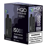 HQD Cuvie Glaze 15K Puffs 22mL Disposable Vape - Display of 5 (MSRP $19.99 Each)