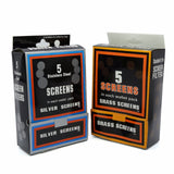 Smoking Pipe Screens - Pack of 5/ Display of 100