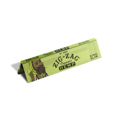 Zig Zag Organic Hemp Rolling Papers King Slim - Display of 24