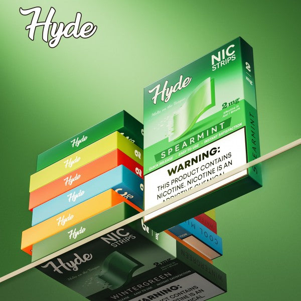 Hyde Nic Strips 2mg - Display of 5 (MSRP $12.99)