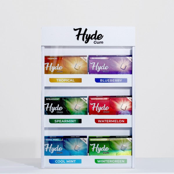 Hyde Gum Pre-Filled Display 6mg - 15 Count Pack / Display of 30 Packs