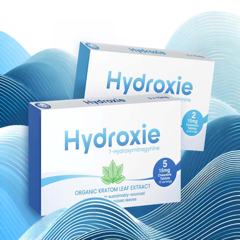 Hydroxie 7-Hydroxy Organic Plant Alkaloid 15mg Tablets - Display of 20 (MSRP $19.99 - $59.99 Each)