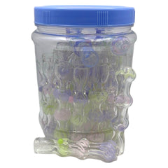 IDGAF 3.5 Inch 3 Ball Slime Chillum 30 Piece Jar (MSRP $4.99ea)