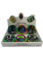 IDGAF Silicone Covered Glass Ashtray 6 Piece Display (MSRP $7.99ea)