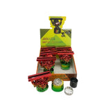 Jamica Metal Design Grinder 36mm - Display of 6
