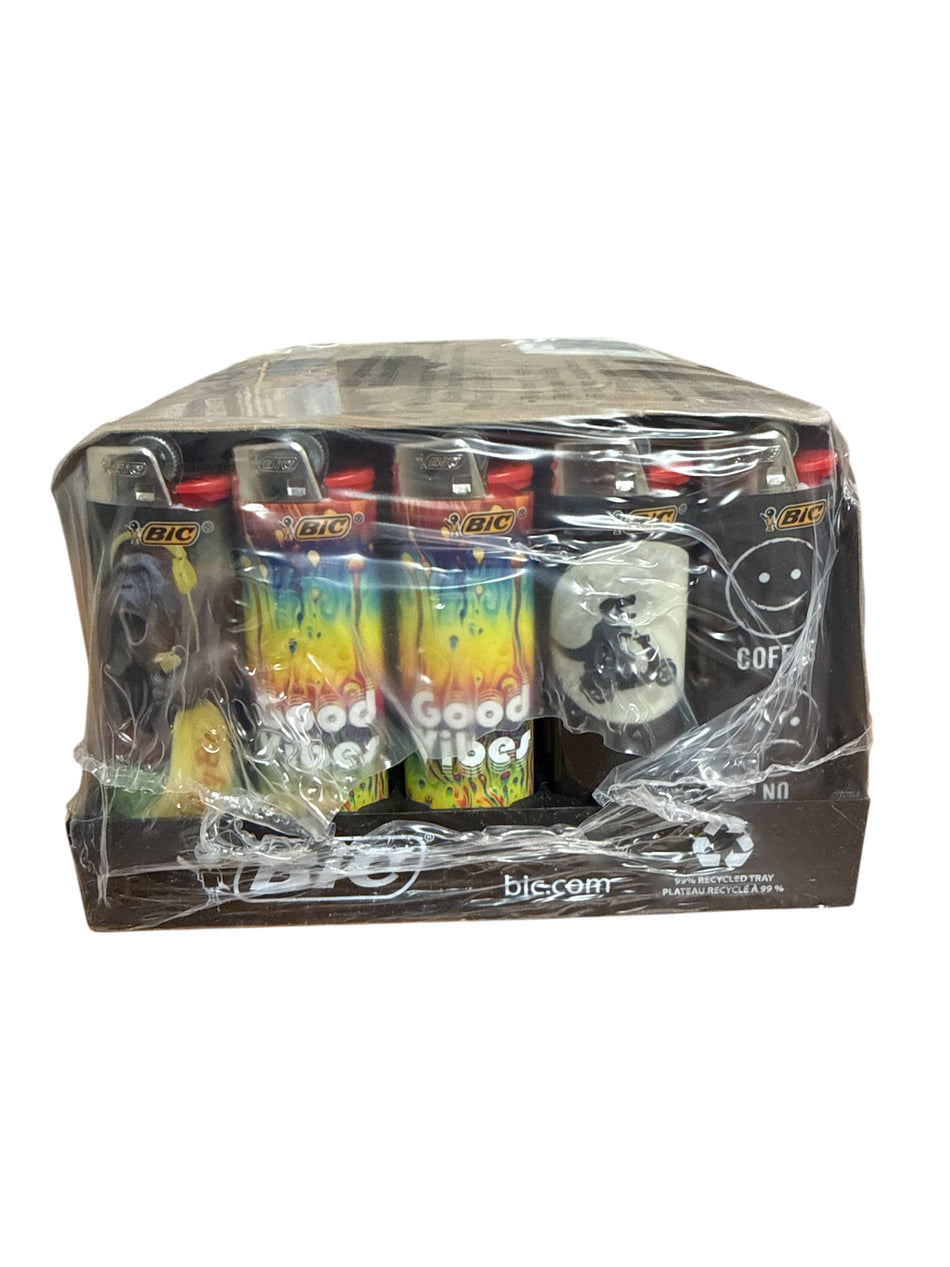 Bic Lighter Favorite Mixed Popular Designs - Display of 50 (Copy)