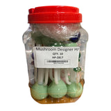 6" Mushroom Designer Hand Pipe - Jar of 10 (HP-2817)
